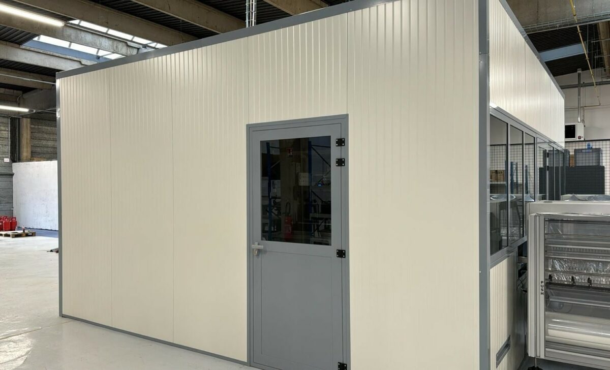 capotage acoustique avec panneaux acoustiques Metecno Sound France